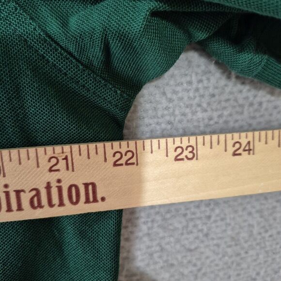 Mens Golf Polo Shirt LARGE Green Collection Masters 100% Cotton Embroidered Logo - Picture 9 of 10